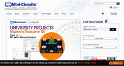 Desktop Screenshot of minicircuits.com